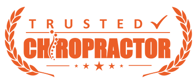 Orange ‘Trusted Chiropractor’ badge